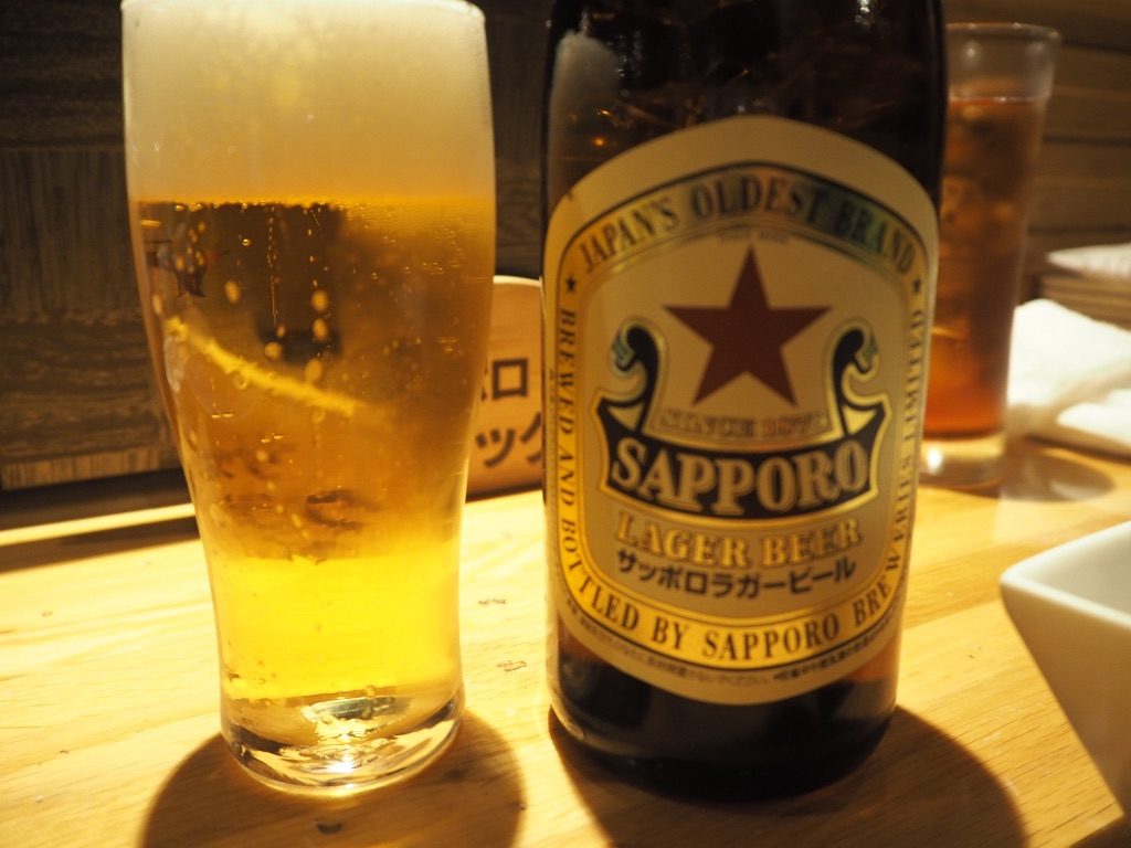 瓶ビール　サッポロ