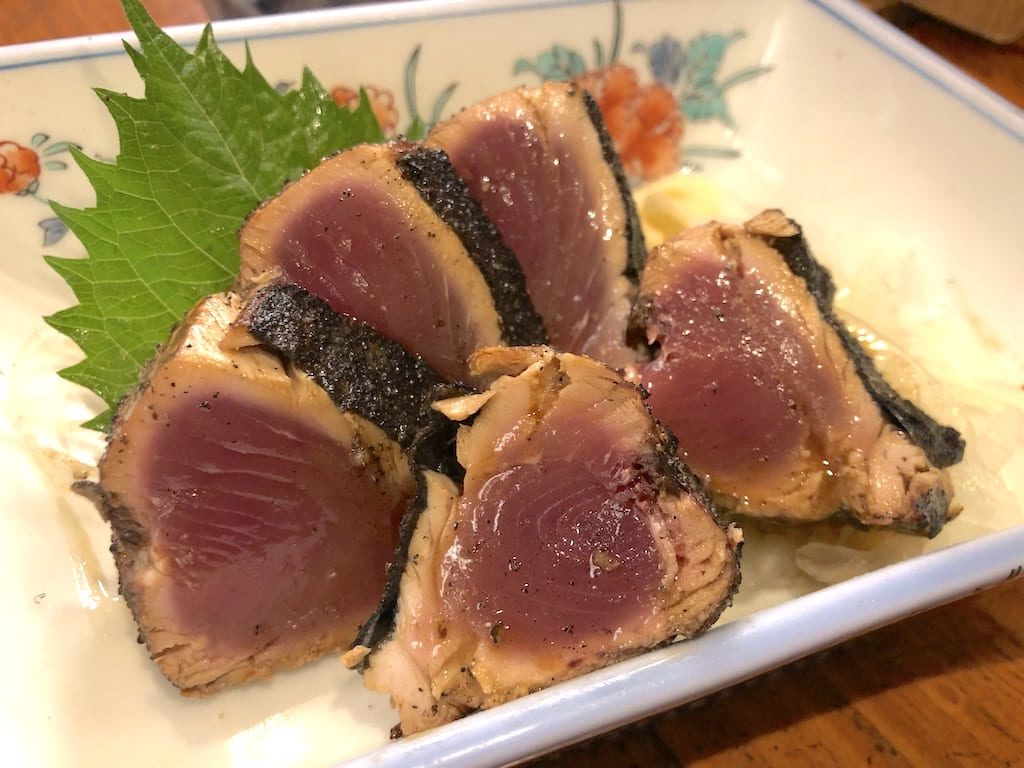 高知 たたき亭 で過ごす ウマい 夜 土佐料理やカツオのたたきを味わう